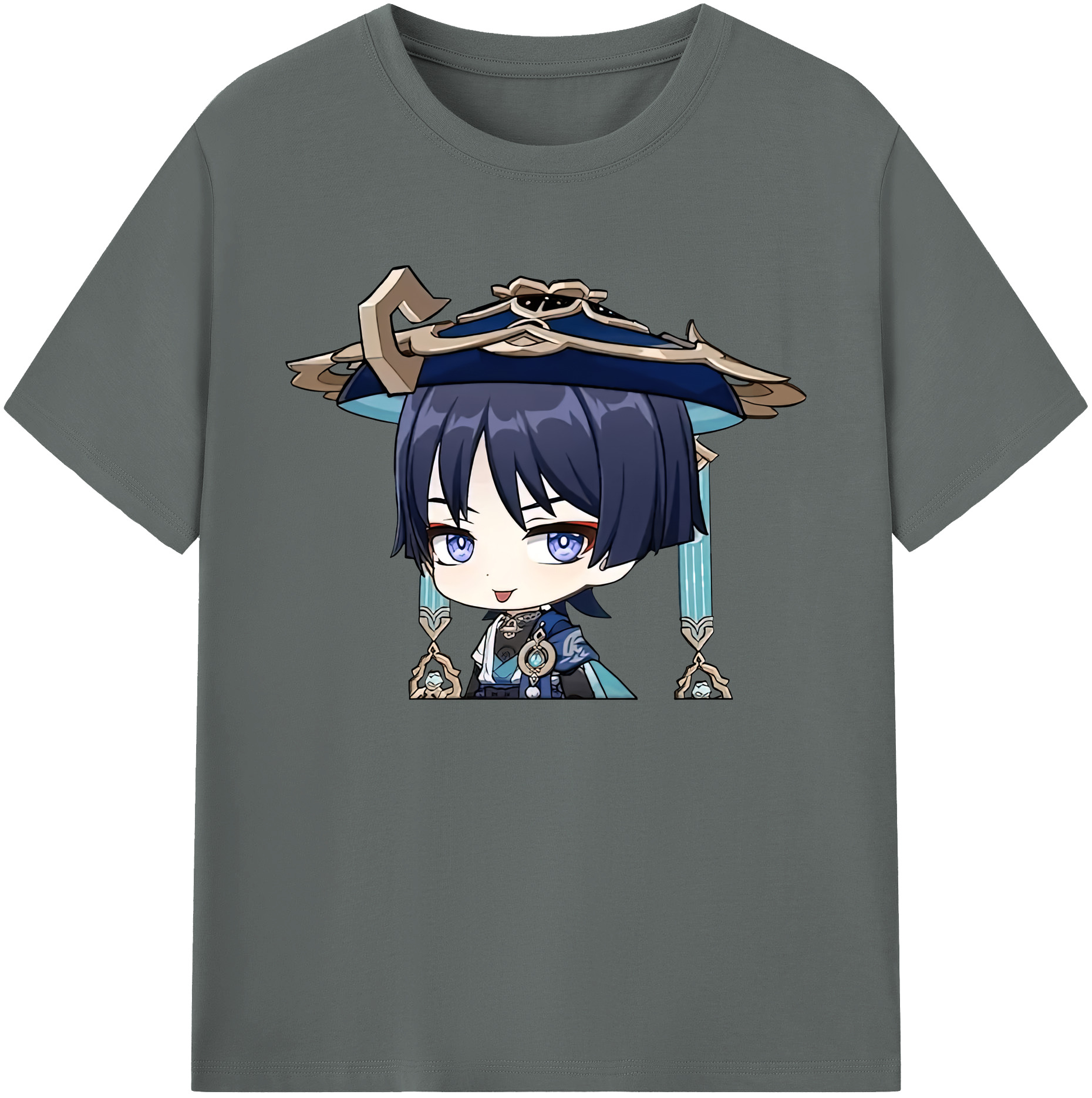 げんし神 さんペい genshin Sanpei 綿100％ メンズ半袖Tシャツ｜肌触りやわらか＆通気性